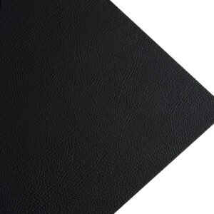 PX033 Litchi Texture Black thermoplastic sheet with premium litchi-style surface